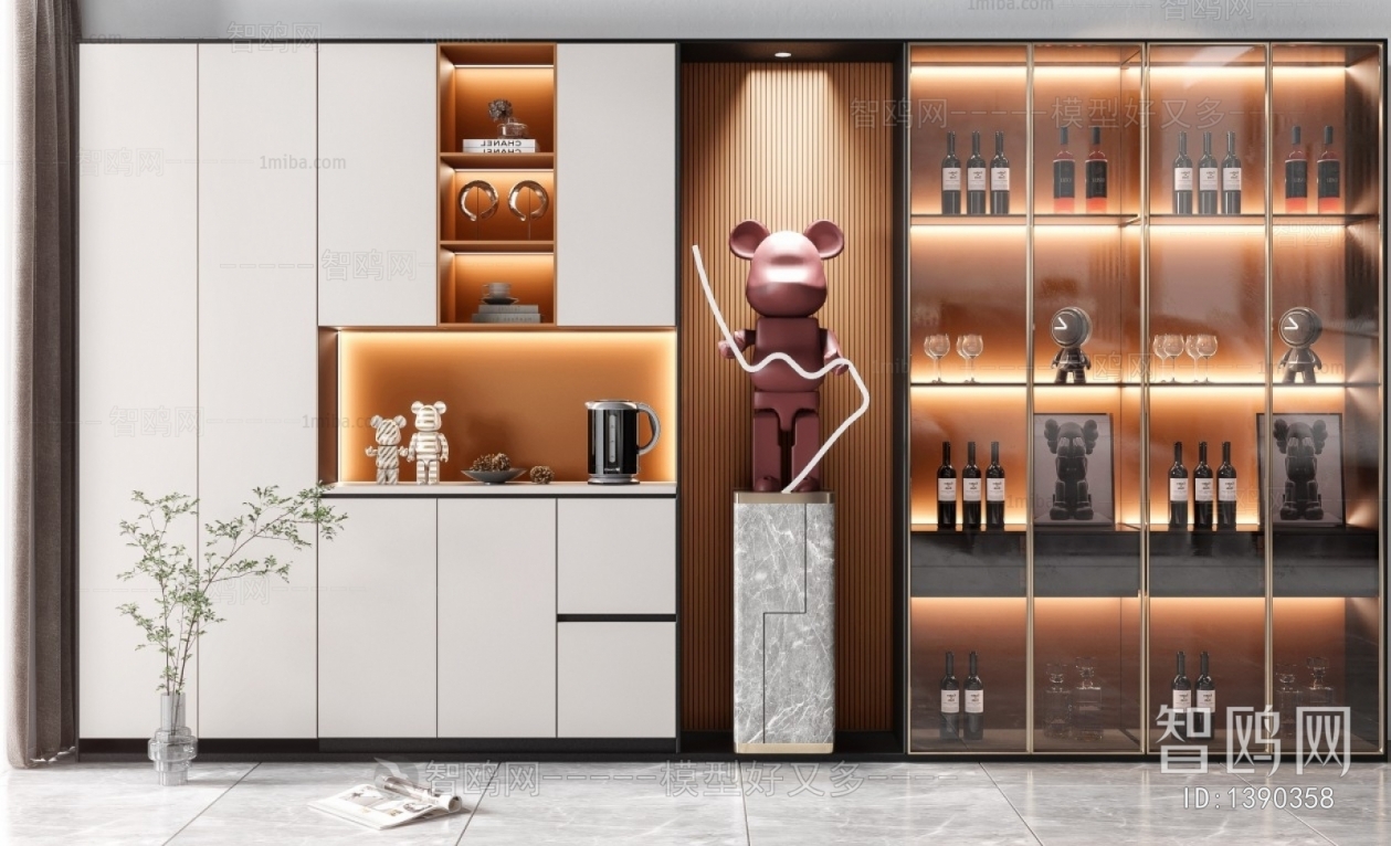 Modern Wine Cabinet