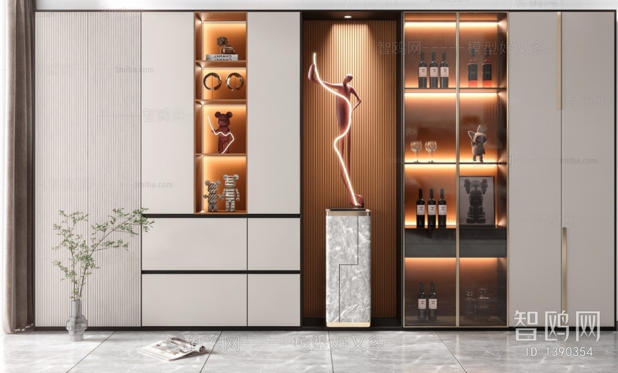 Modern Wine Cabinet