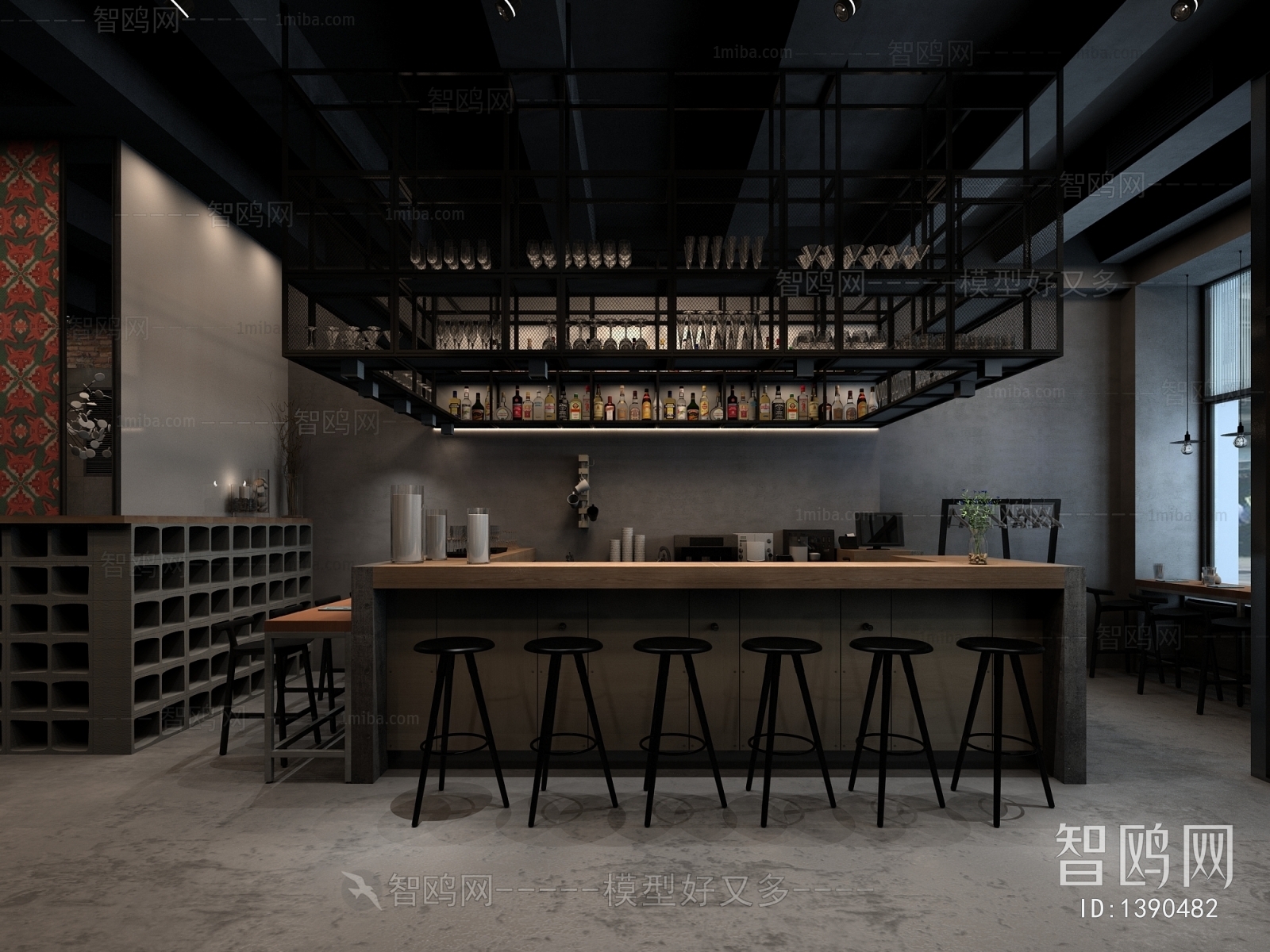 Industrial Style Cafe