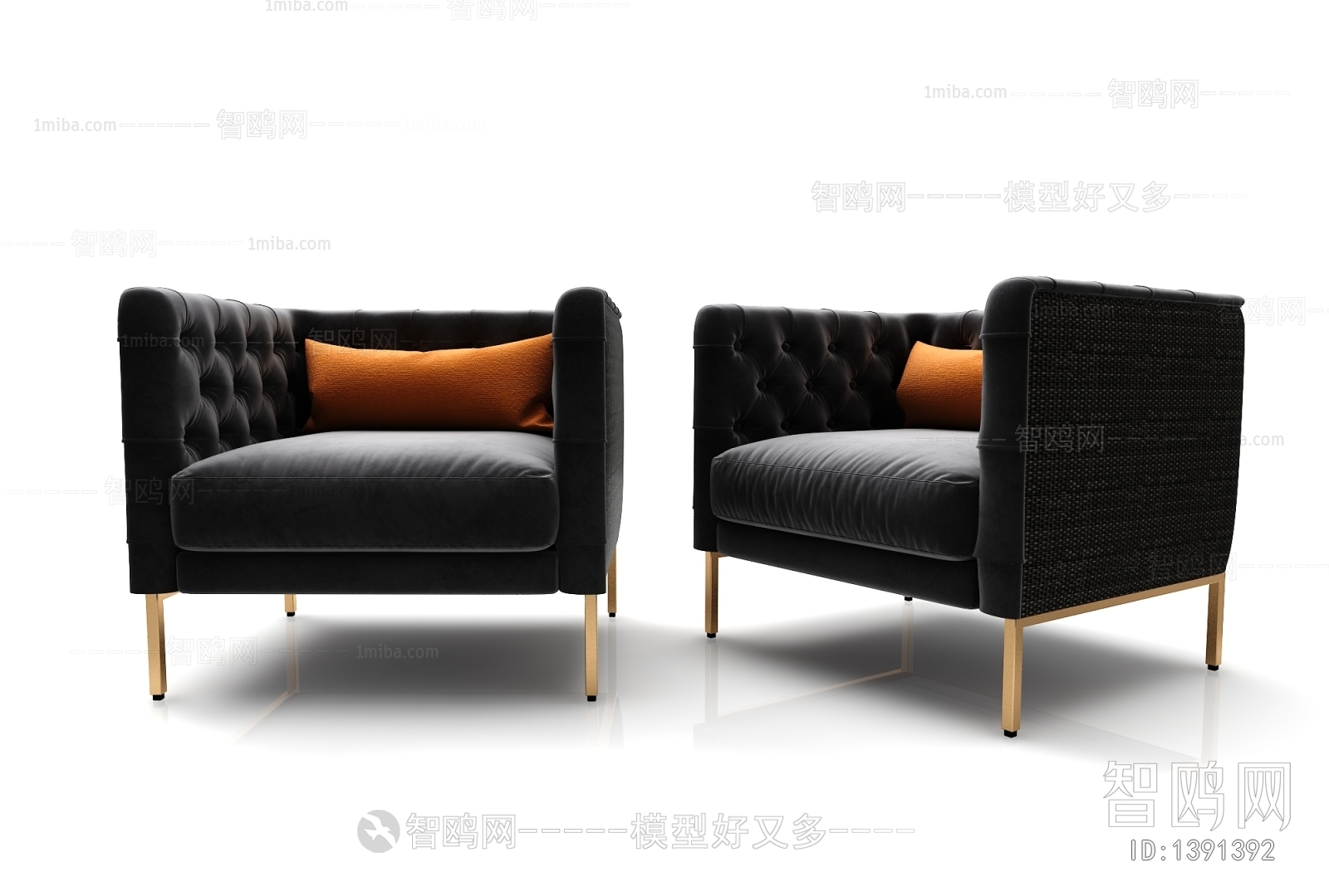Southeast Asian Style Single Sofa