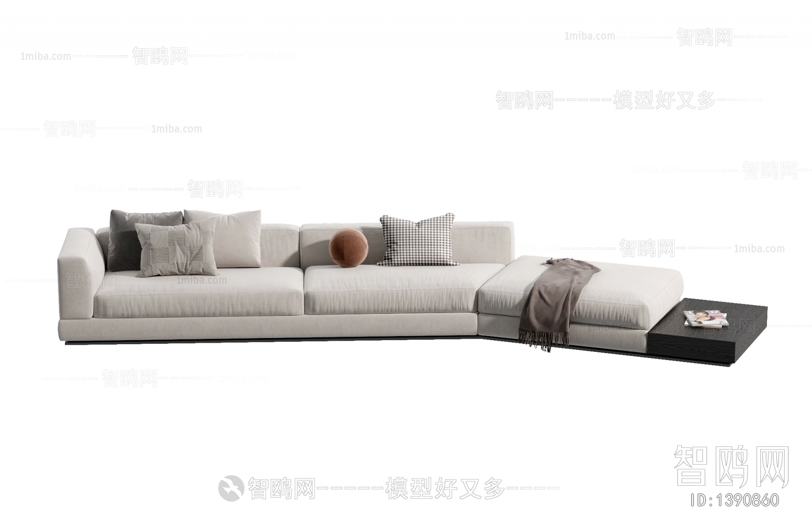 Modern Multi Person Sofa