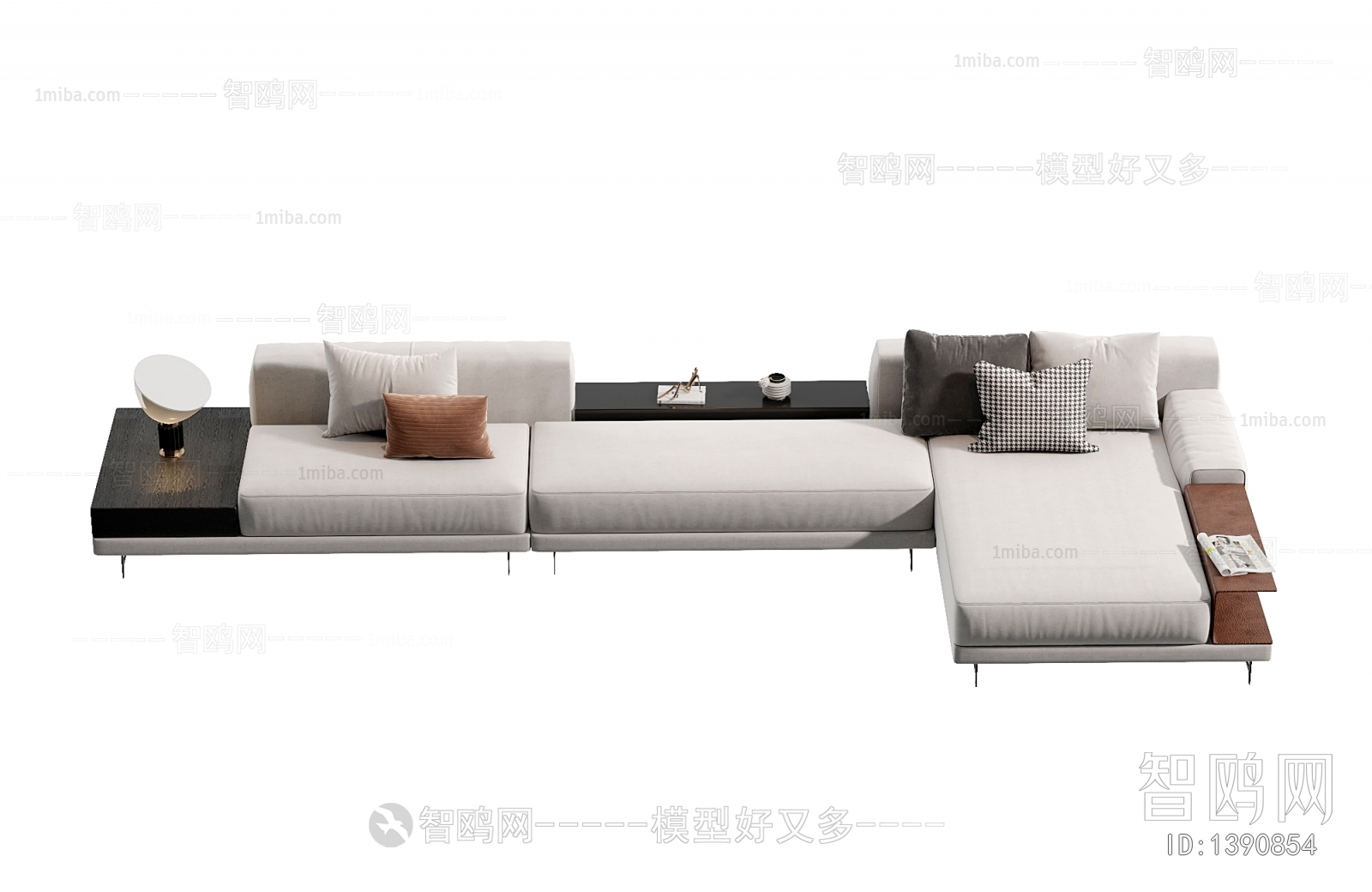 Modern Multi Person Sofa