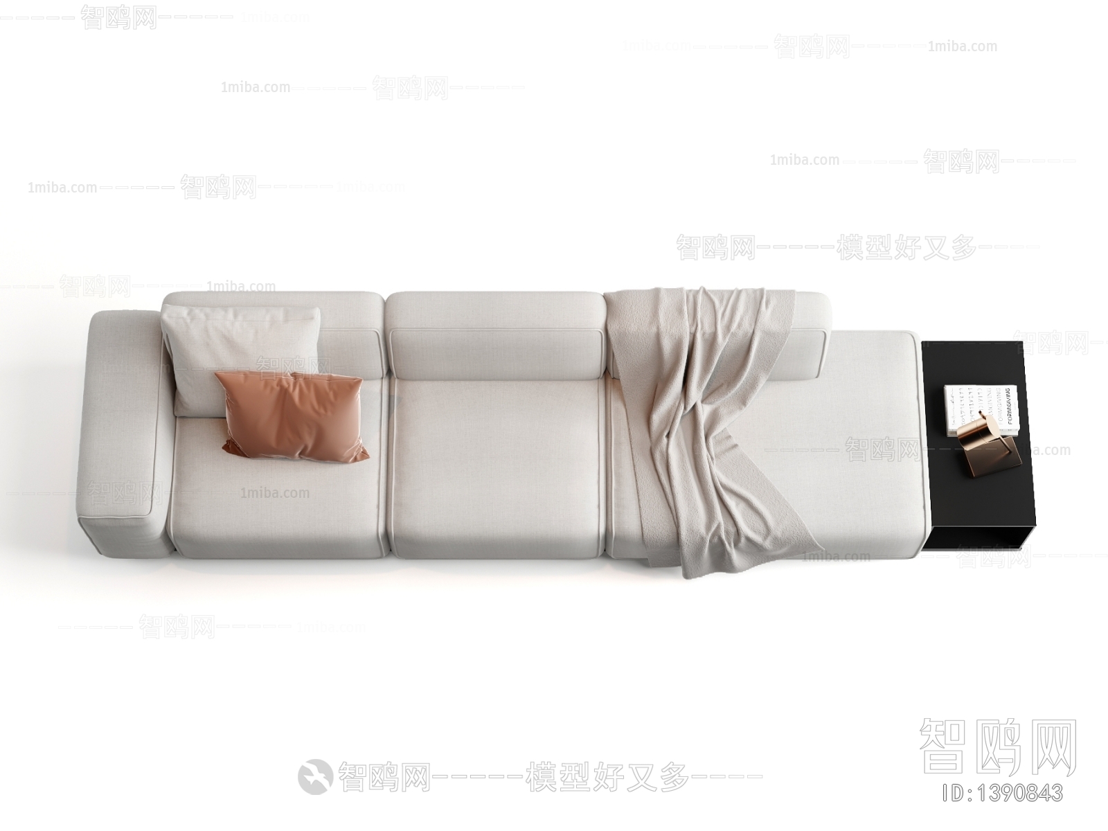 Modern Multi Person Sofa