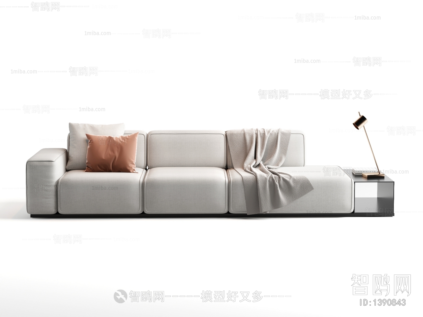 Modern Multi Person Sofa