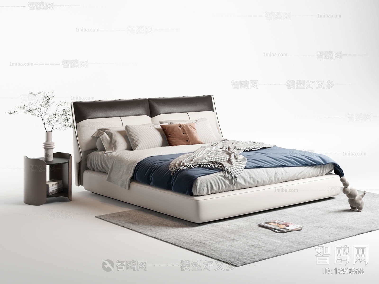 Modern Double Bed