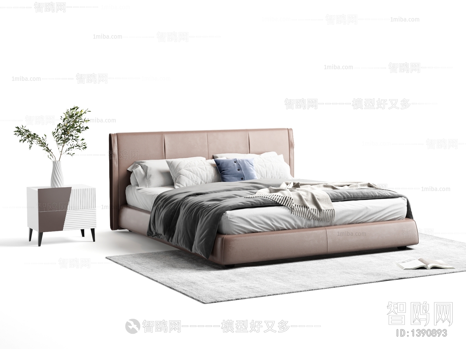 Modern Double Bed