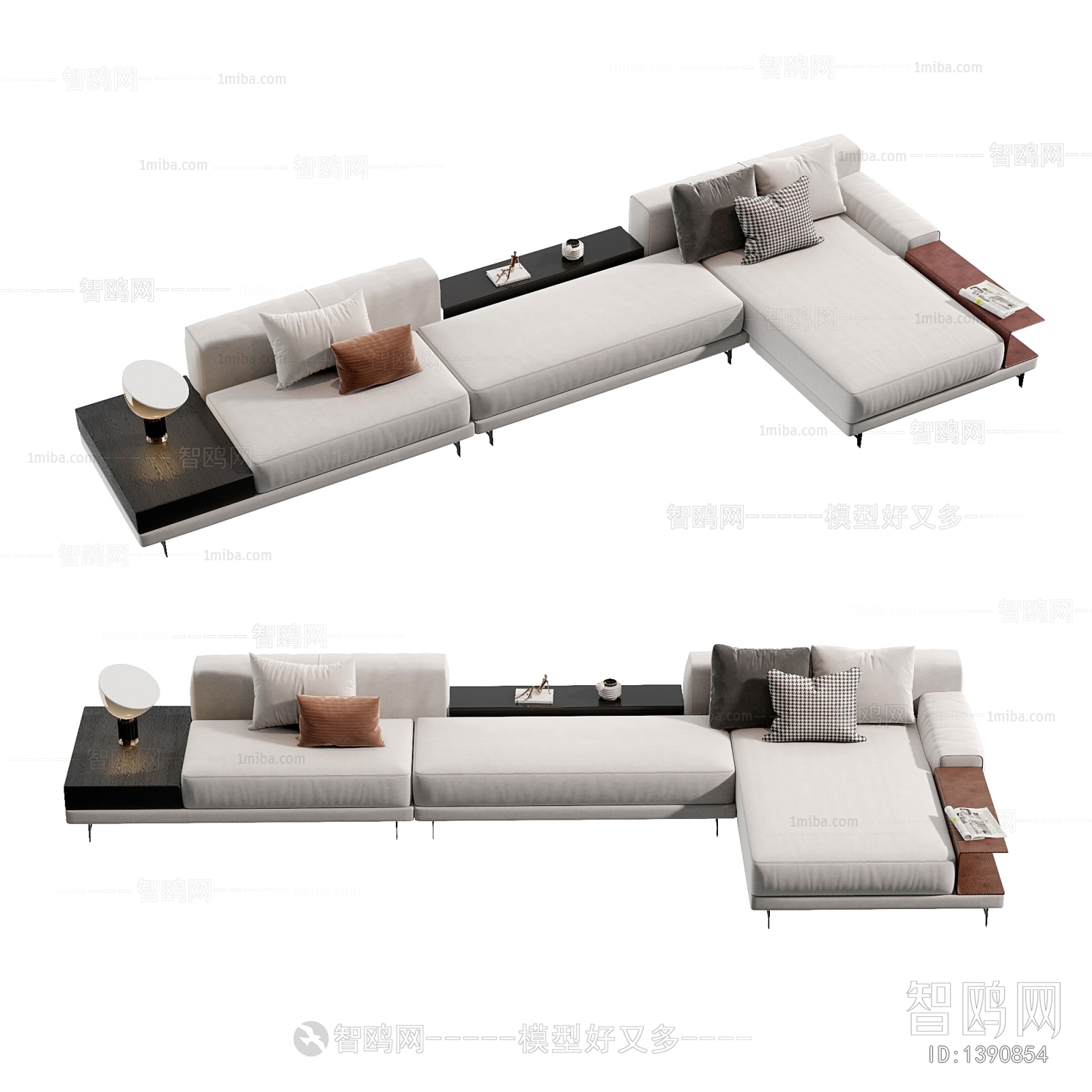 Modern Multi Person Sofa