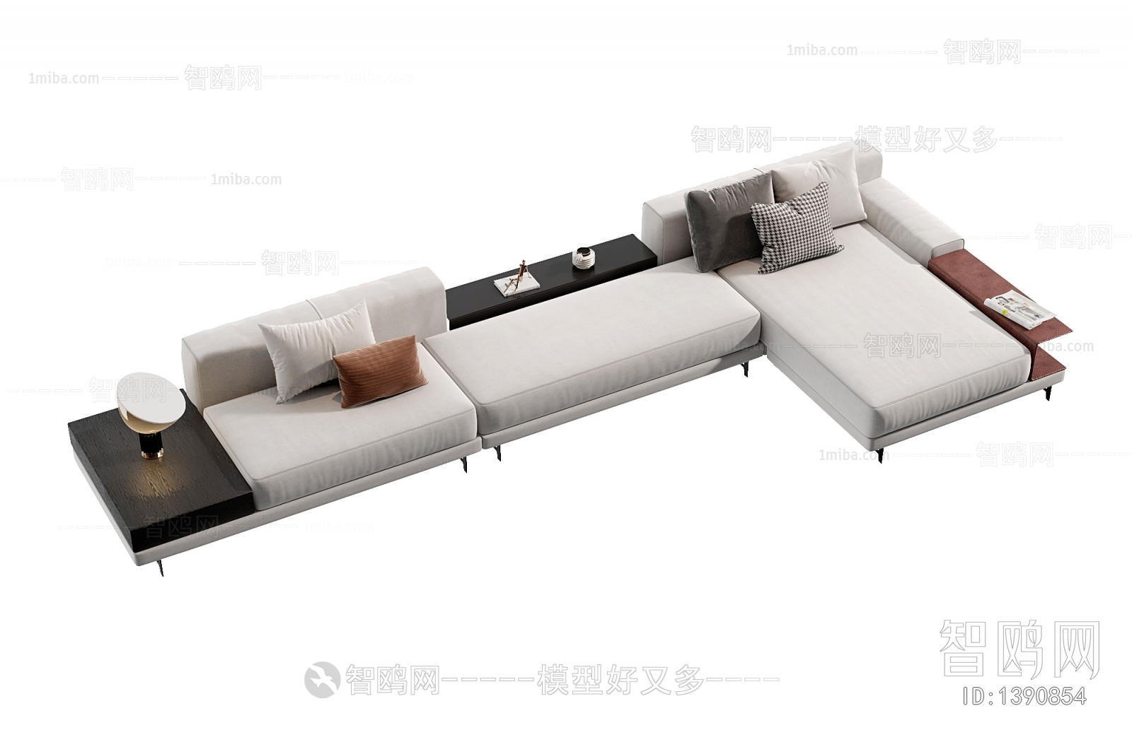 Modern Multi Person Sofa