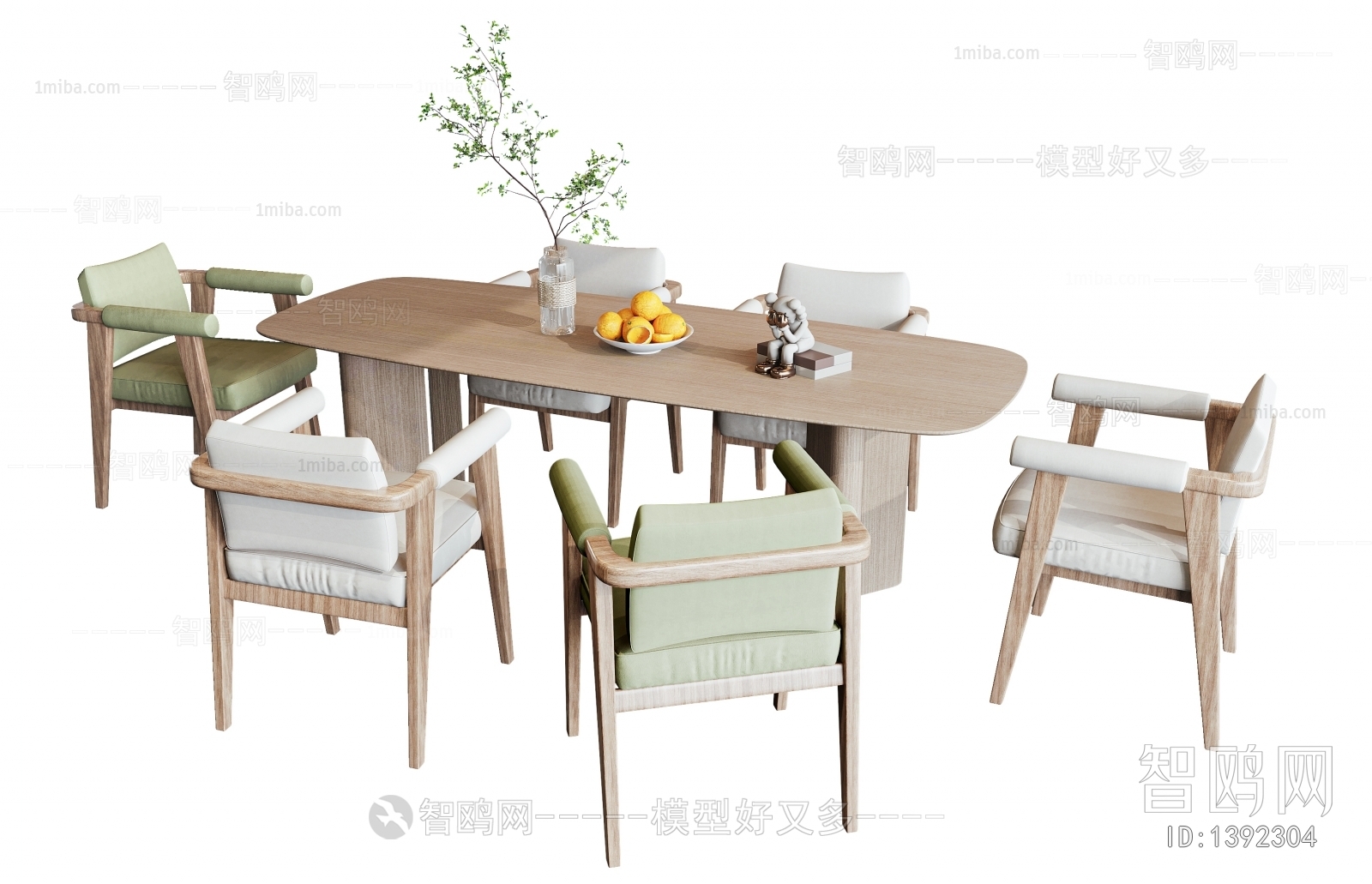 Nordic Style Dining Table And Chairs