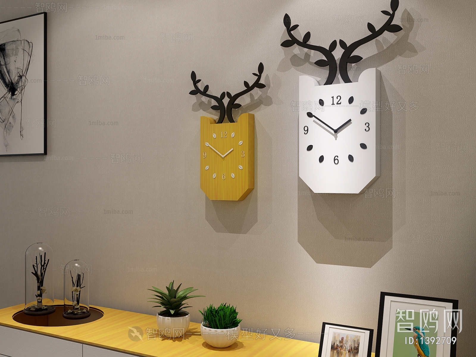 Nordic Style Wall Clock