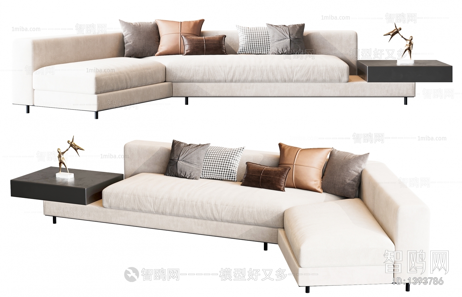 Modern Multi Person Sofa