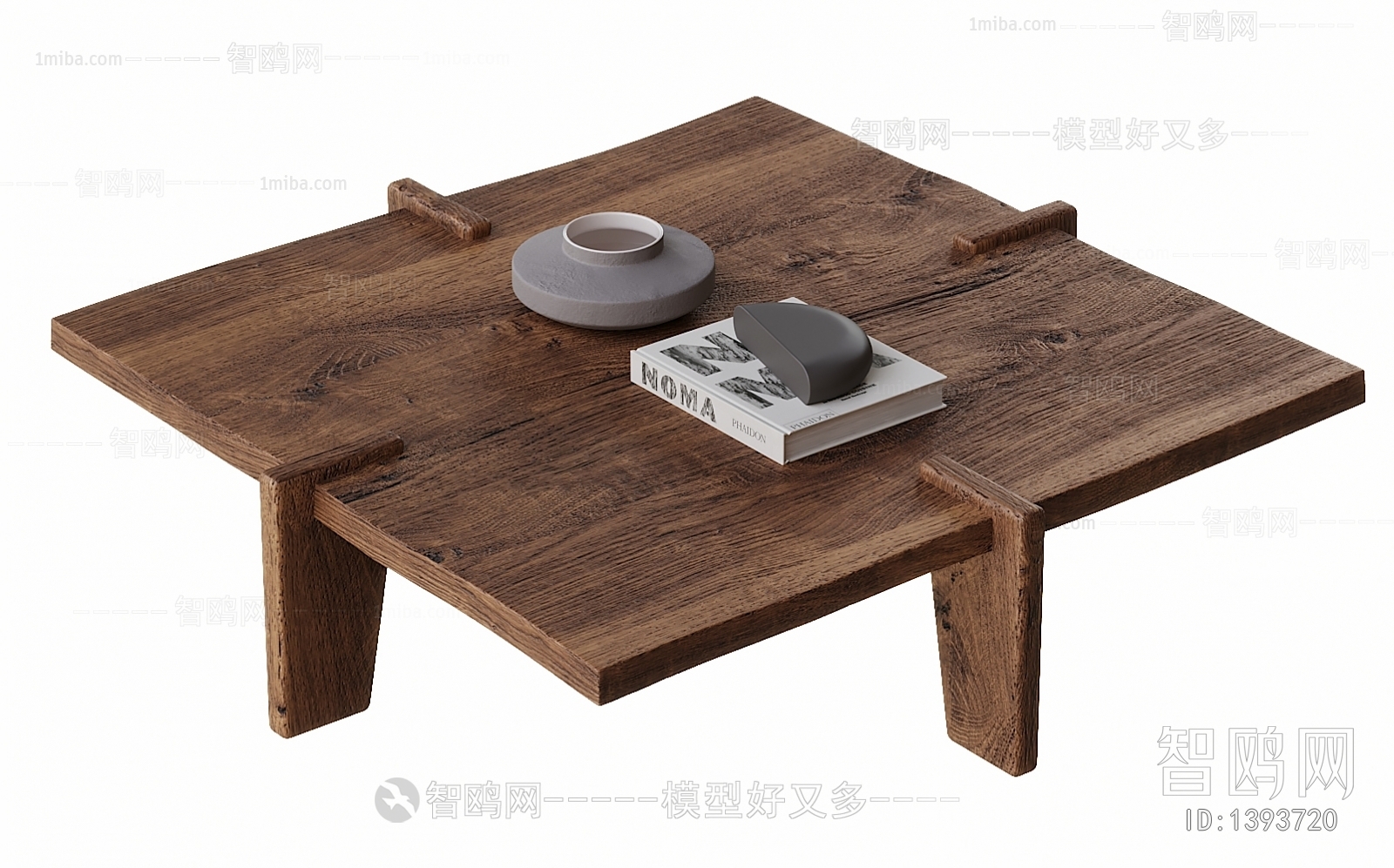 Wabi-sabi Style Coffee Table