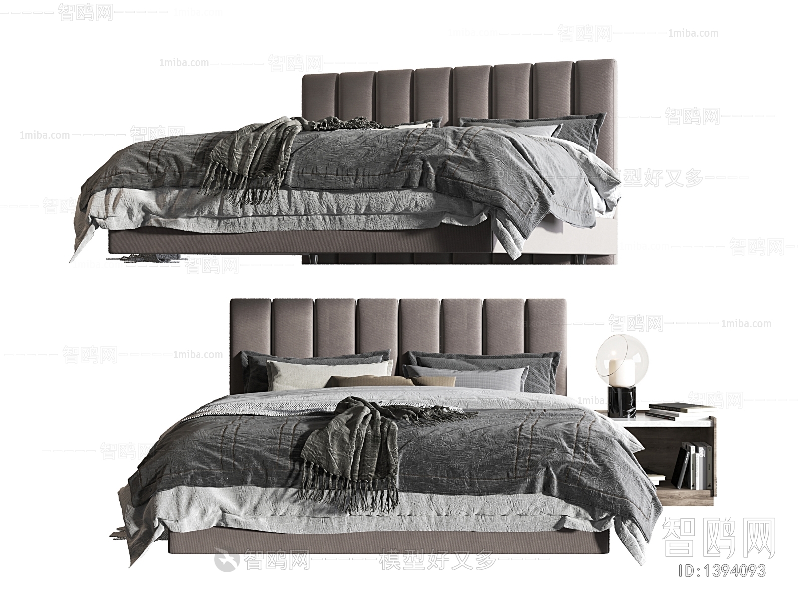 Modern Double Bed