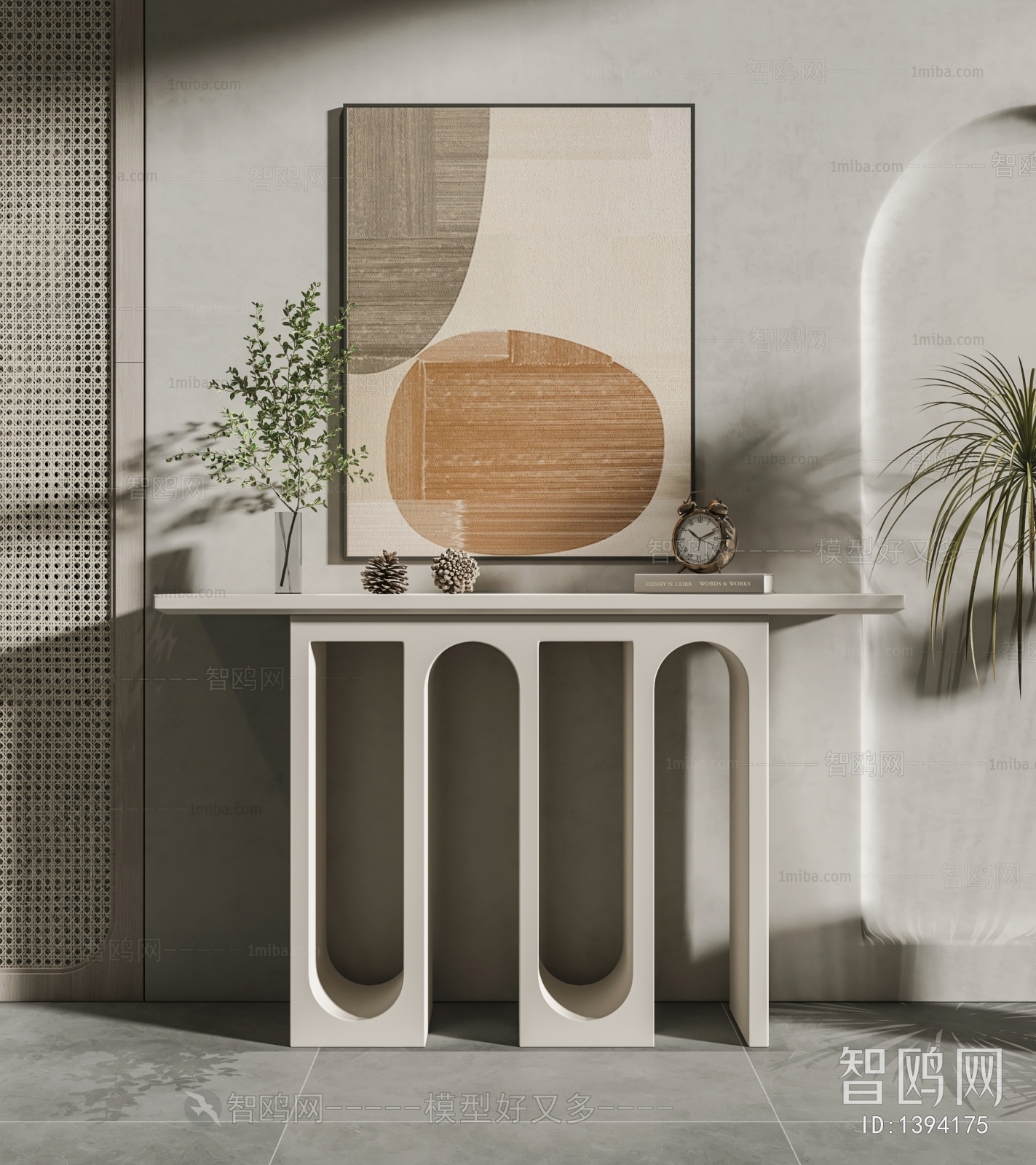 Wabi-sabi Style Console