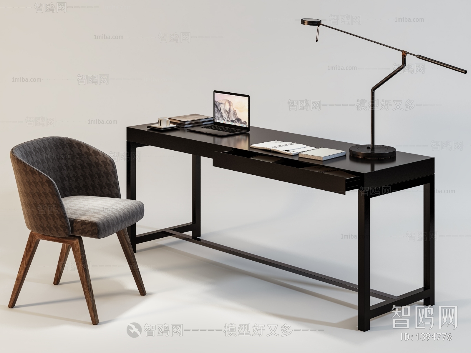 Modern Computer Desk And Chair