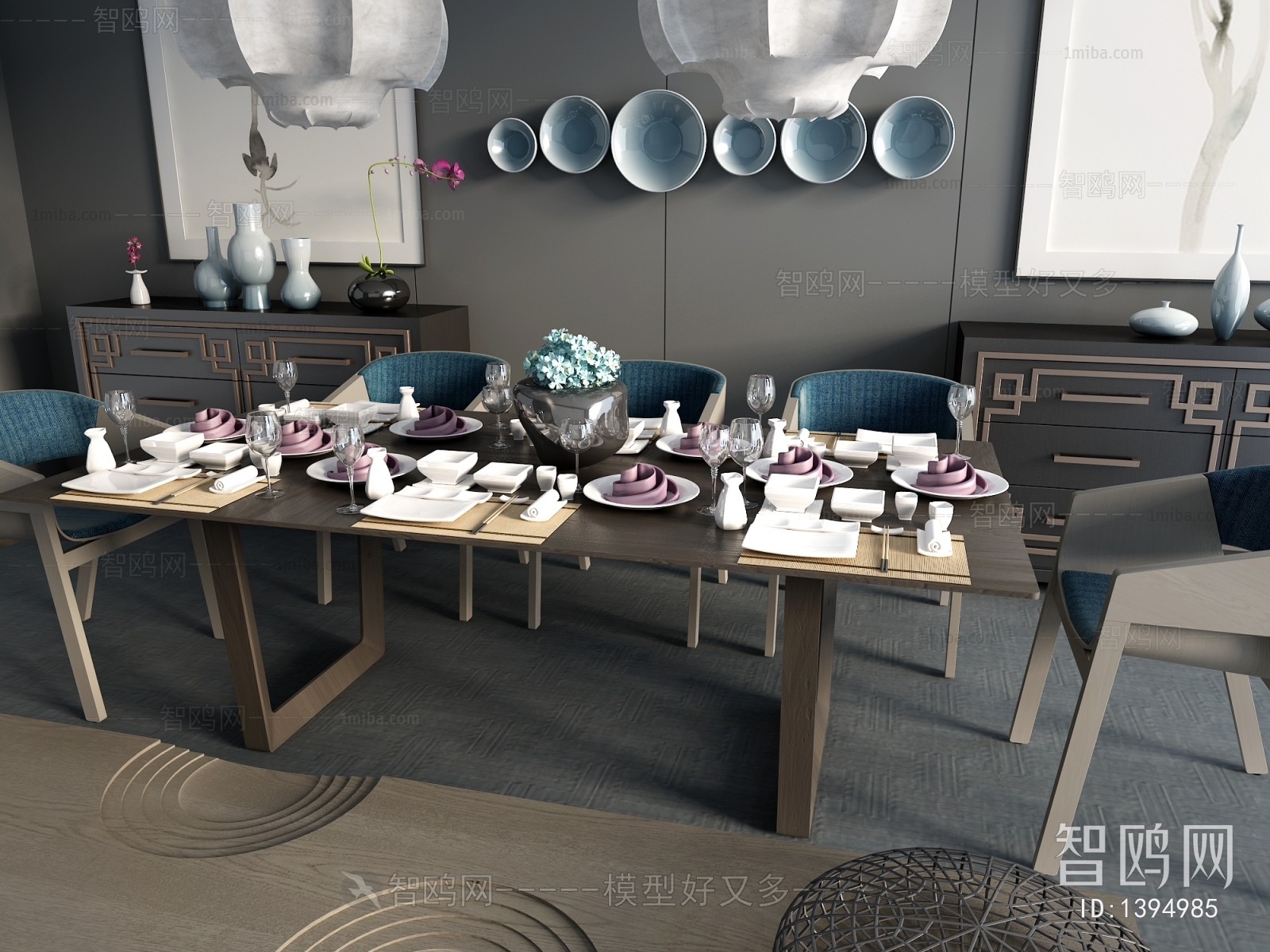 New Chinese Style Dining Table And Chairs