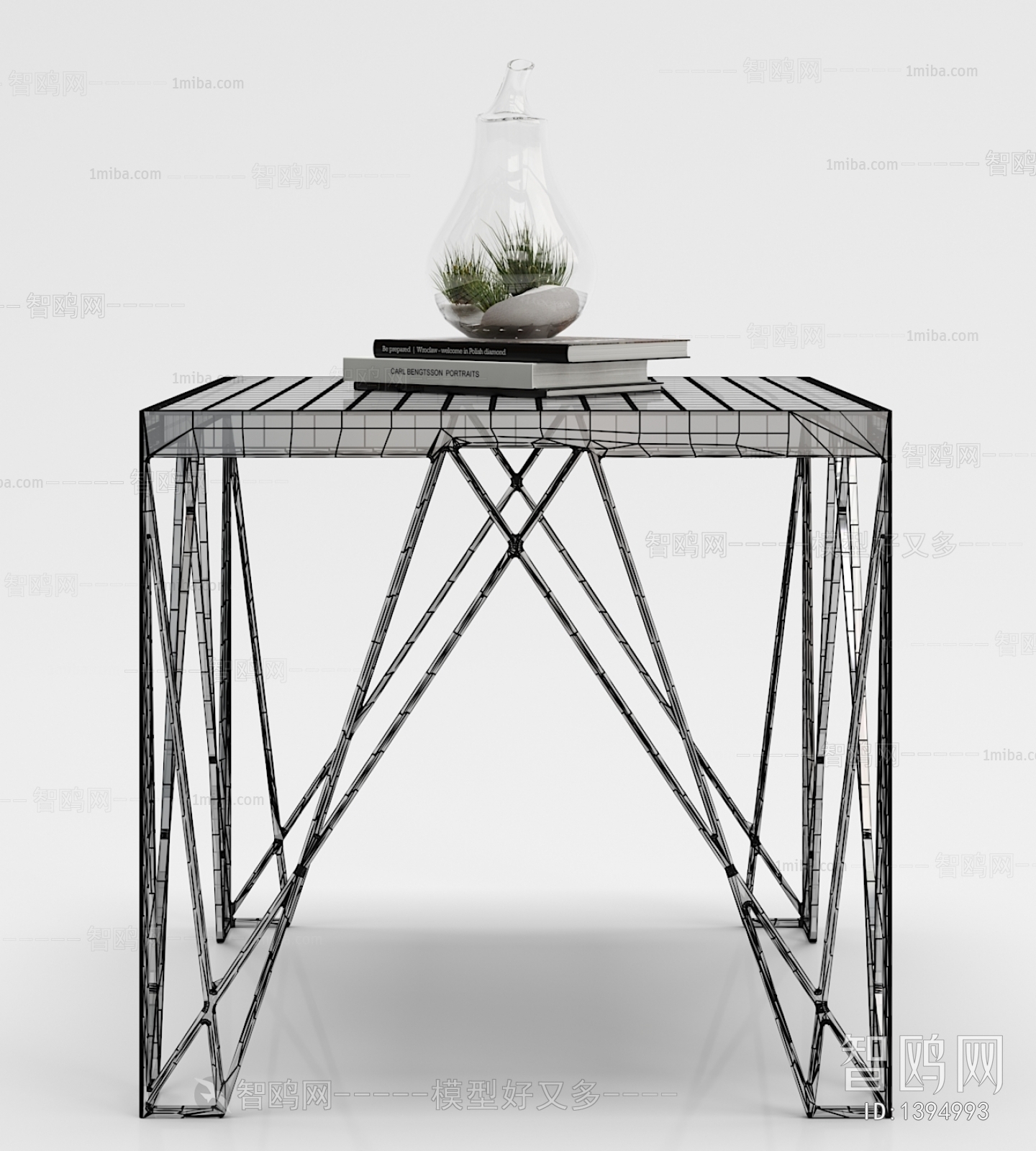 Industrial Style Side Table/corner Table