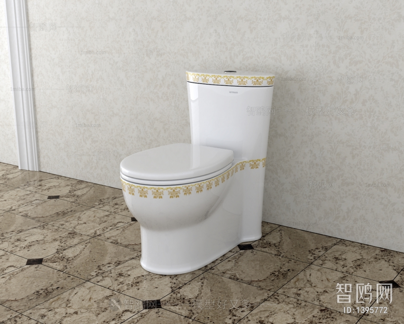 Simple European Style Toilet