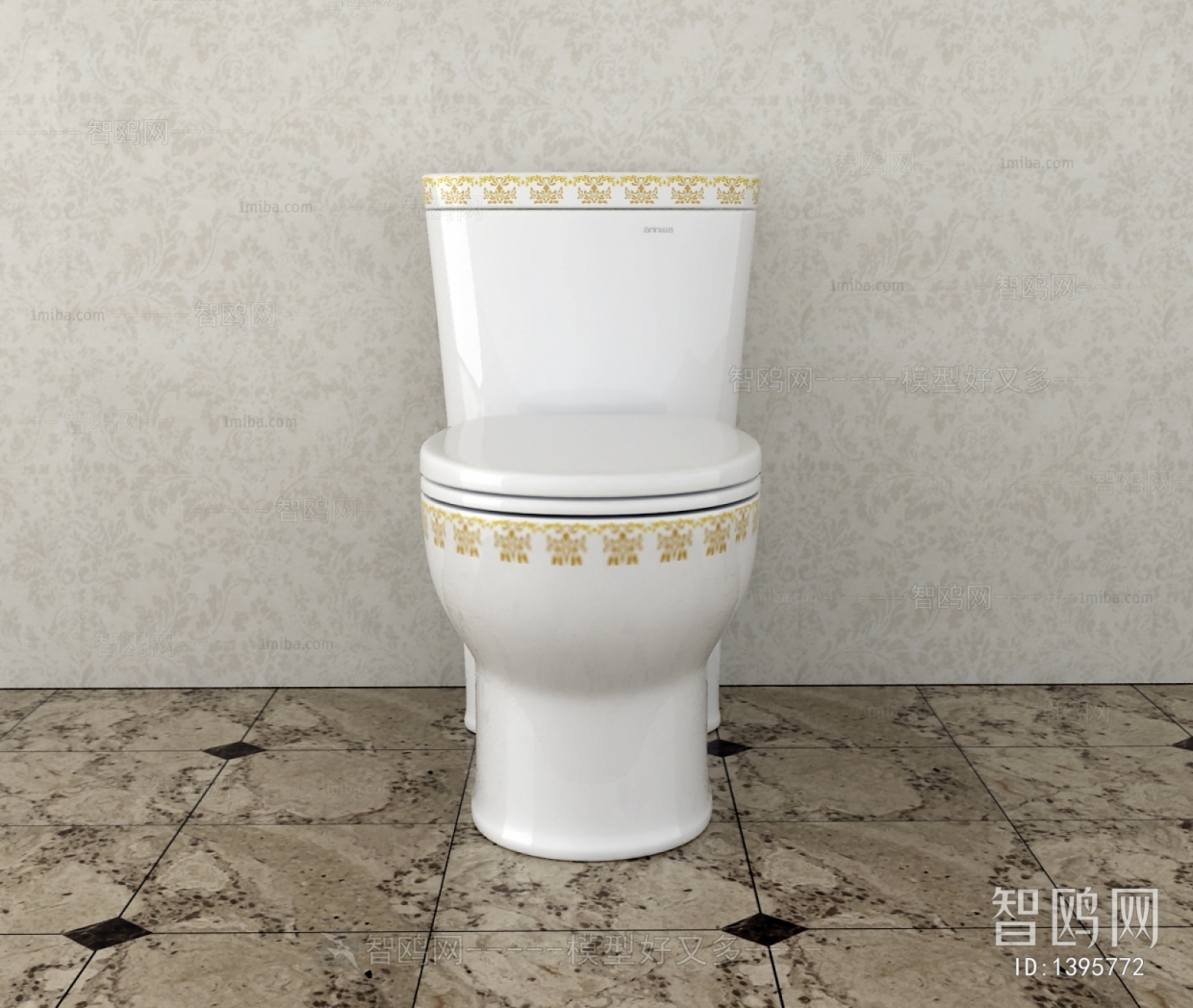 Simple European Style Toilet