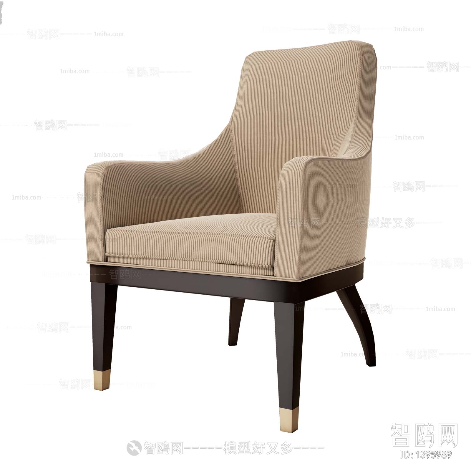 Simple European Style Lounge Chair