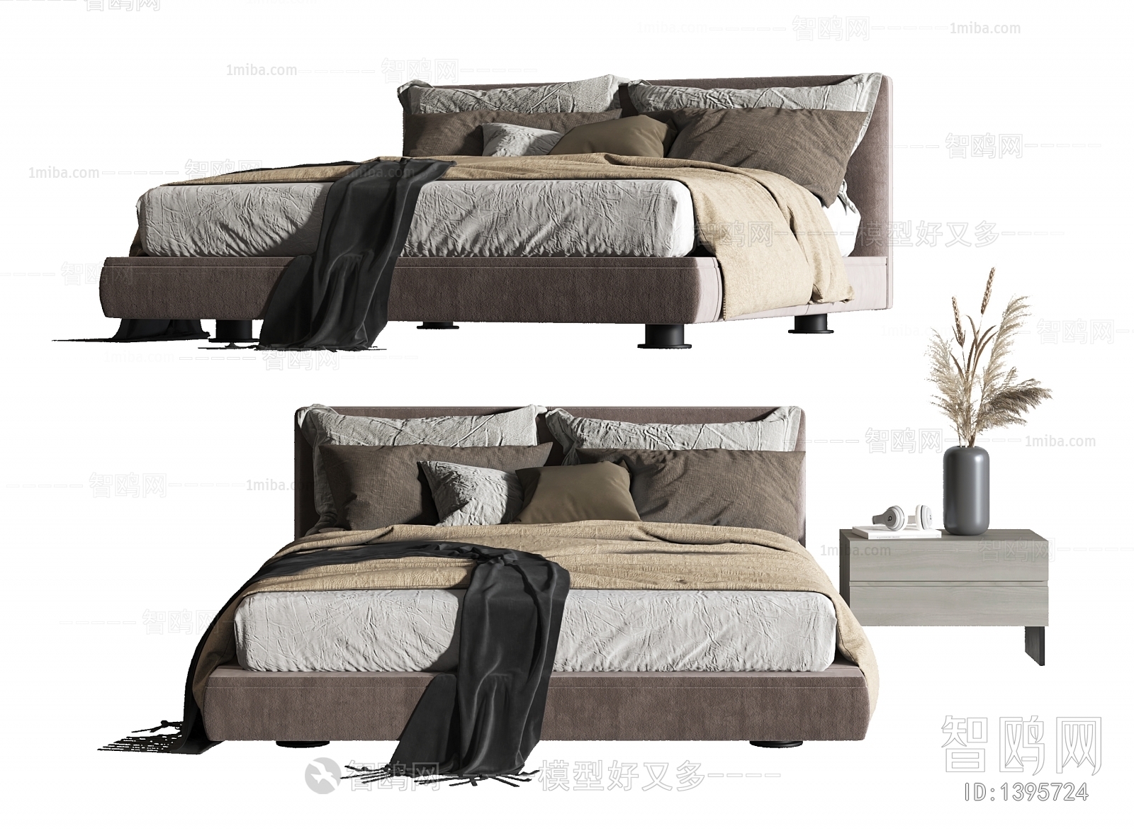 Modern Double Bed