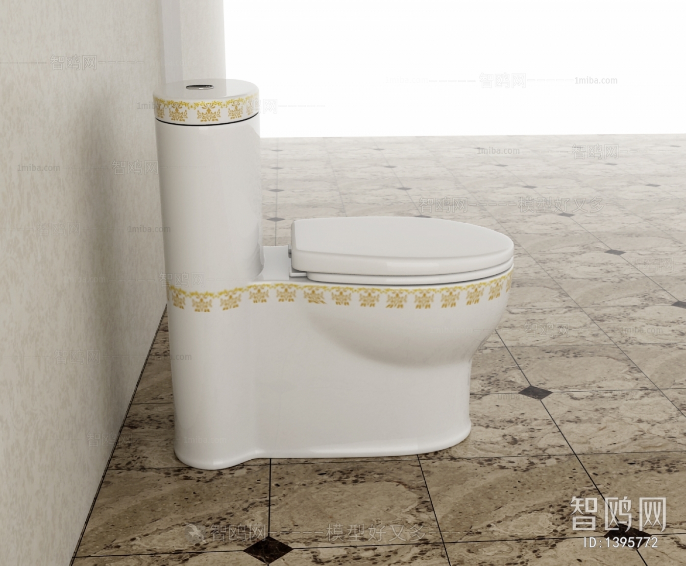 Simple European Style Toilet