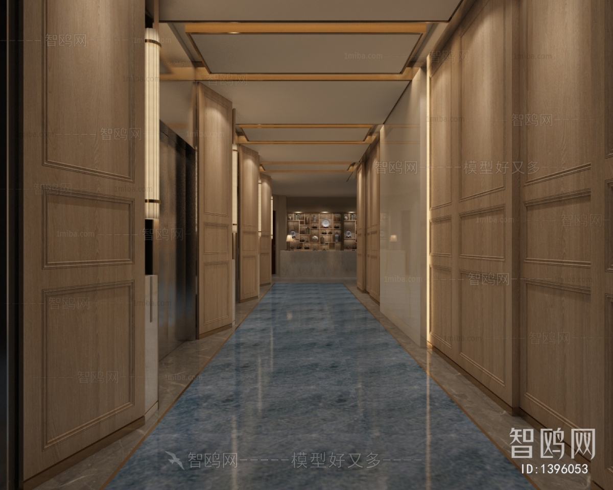 New Chinese Style Hallway