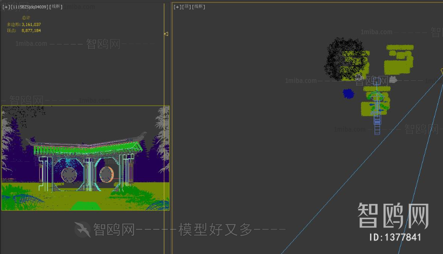 Chinese Style Building Component