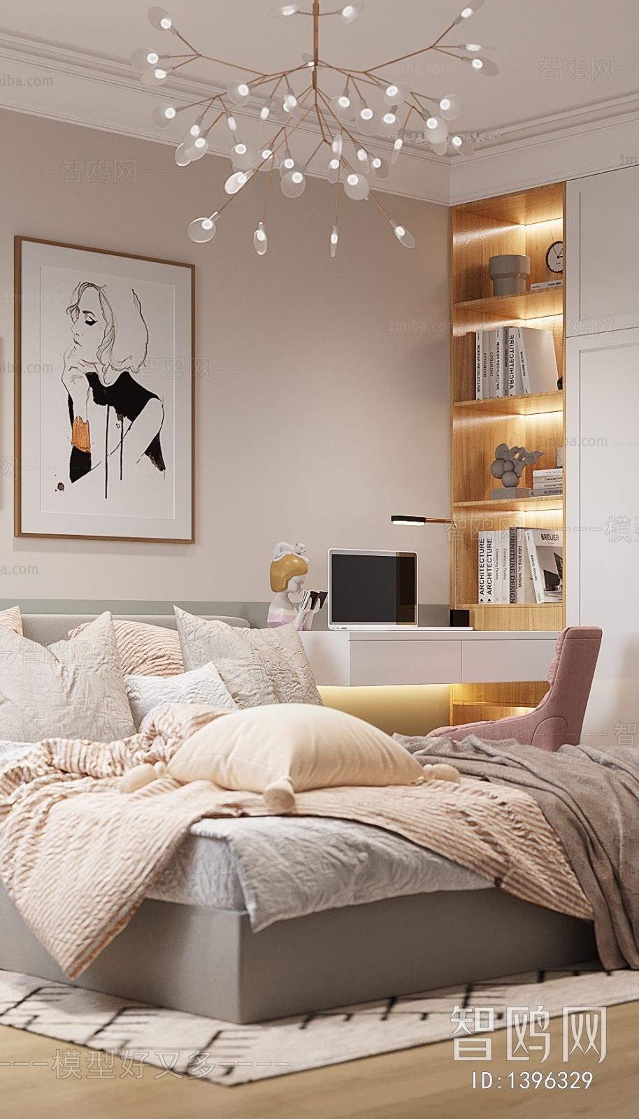 Nordic Style Bedroom