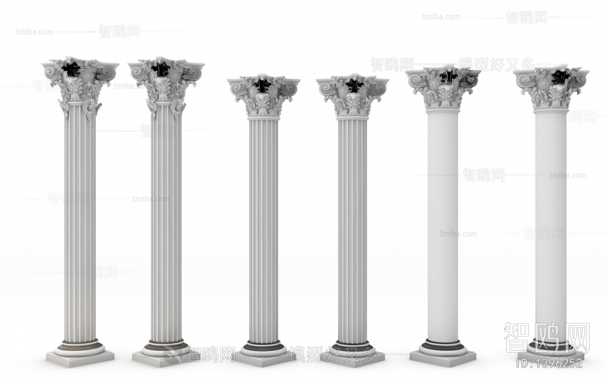 European Style Roman Pillar