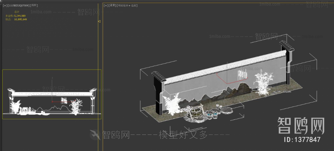 Chinese Style Building Component