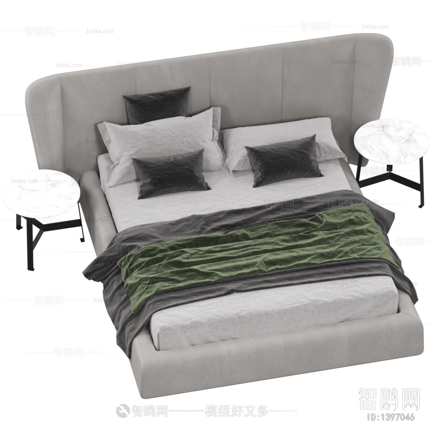 Modern Double Bed