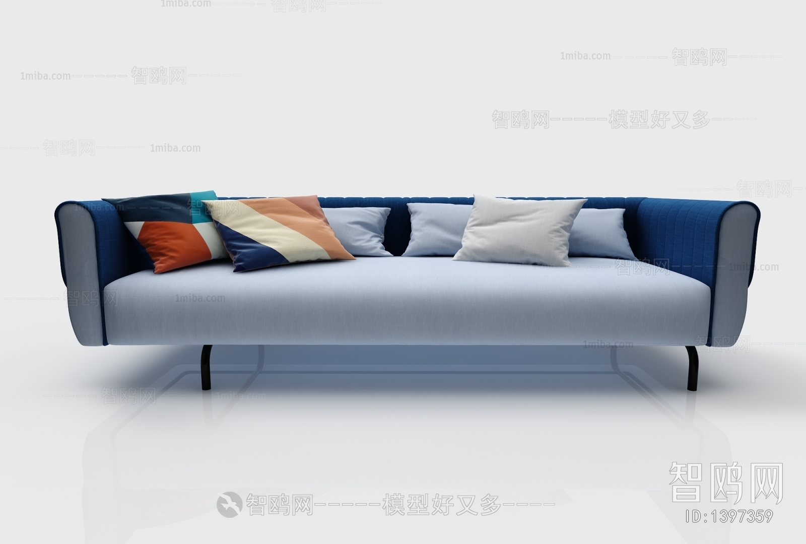 Southeast Asian Style Multi Person Sofa