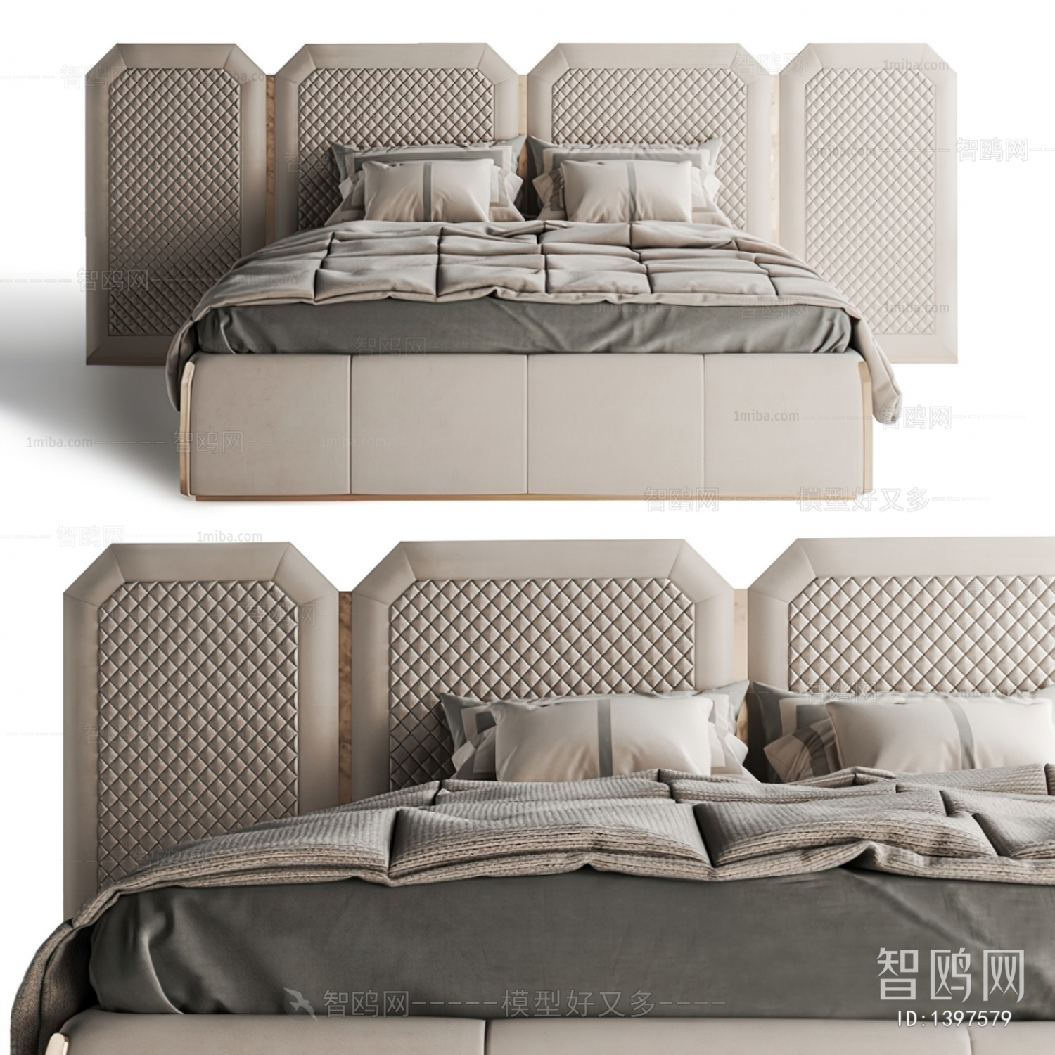 Modern Double Bed