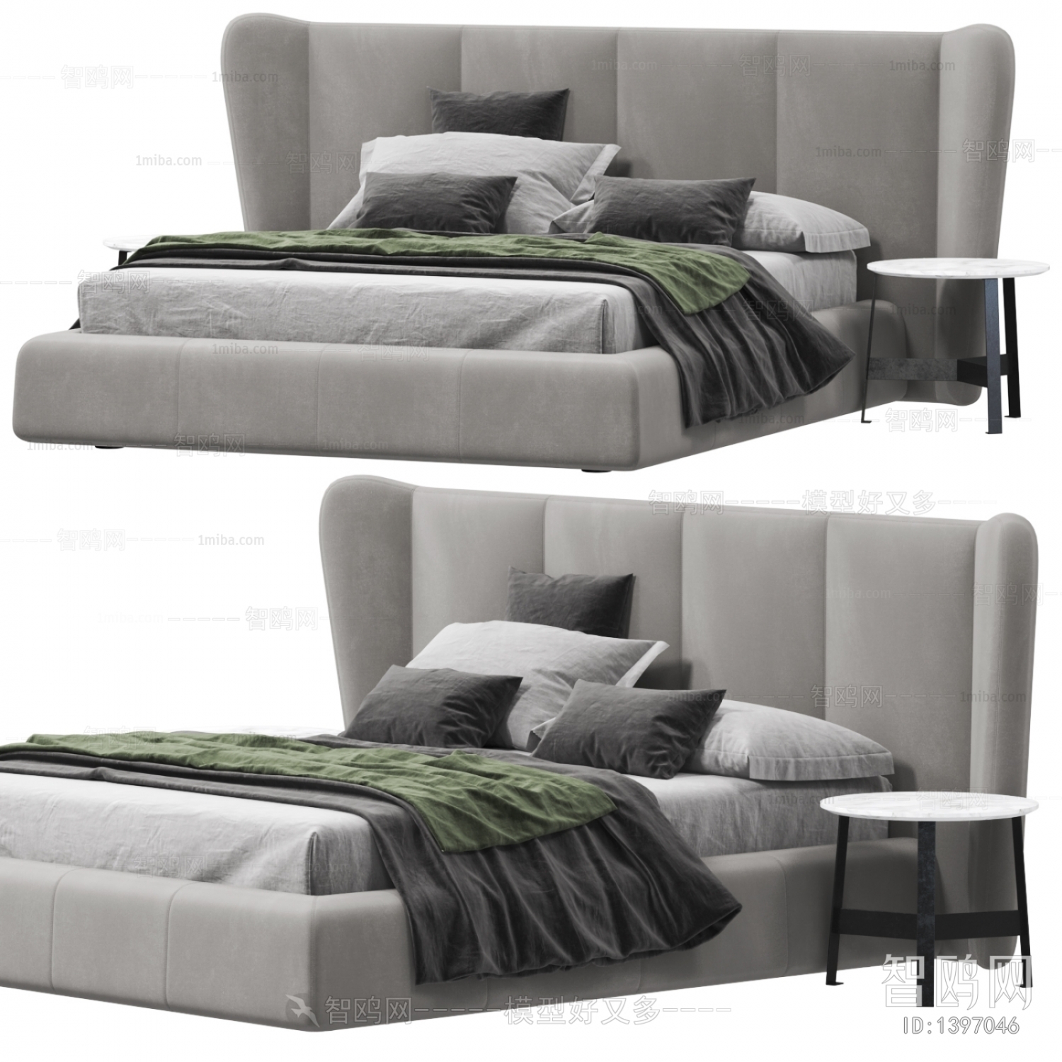 Modern Double Bed