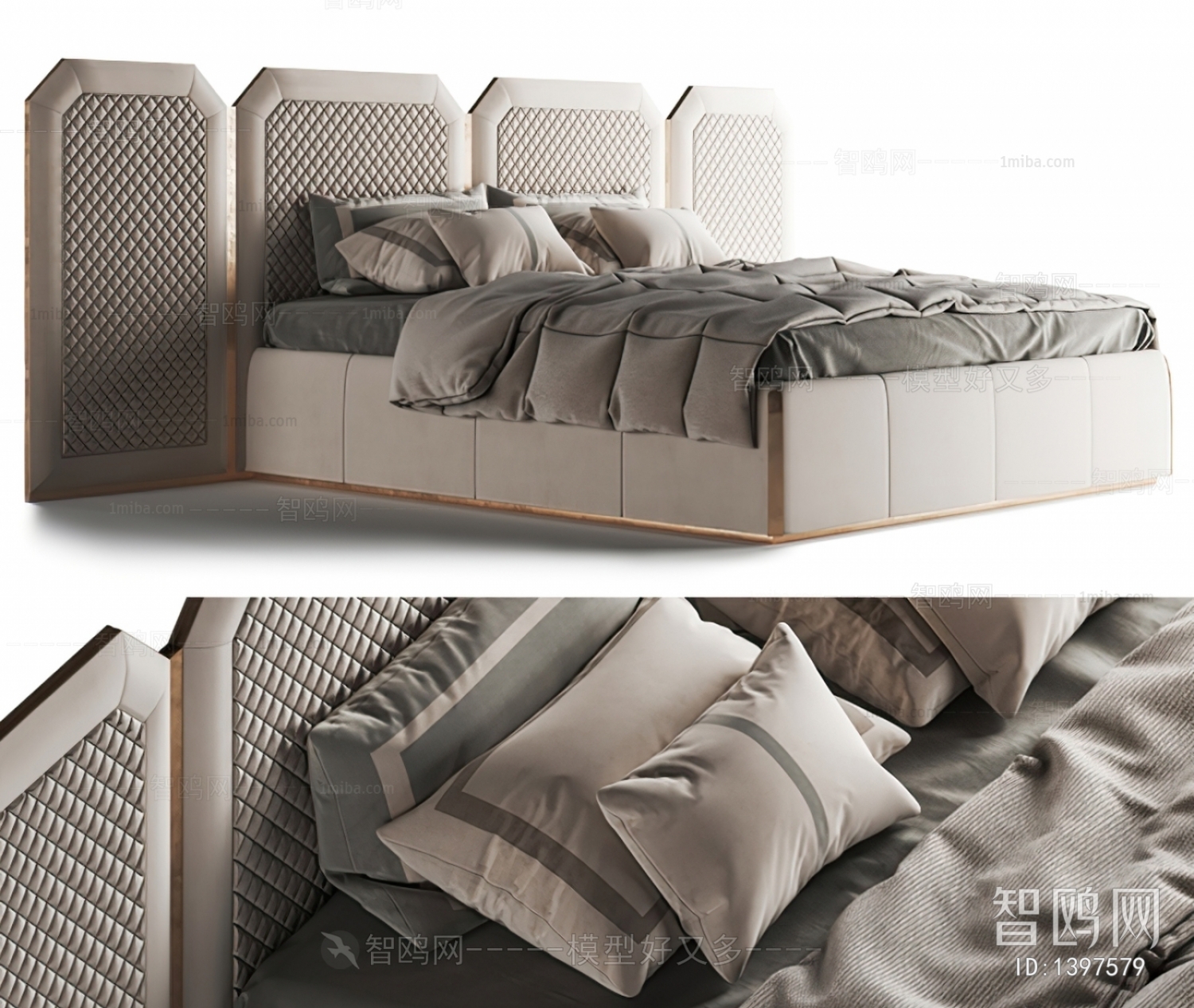 Modern Double Bed