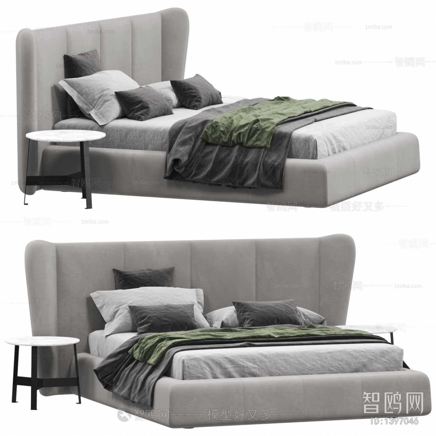 Modern Double Bed