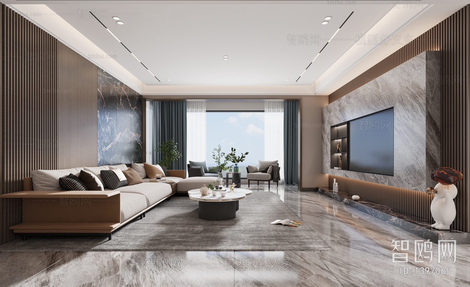 Modern A Living Room