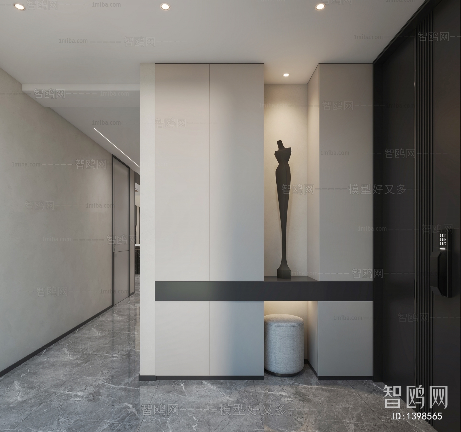 Modern Hallway