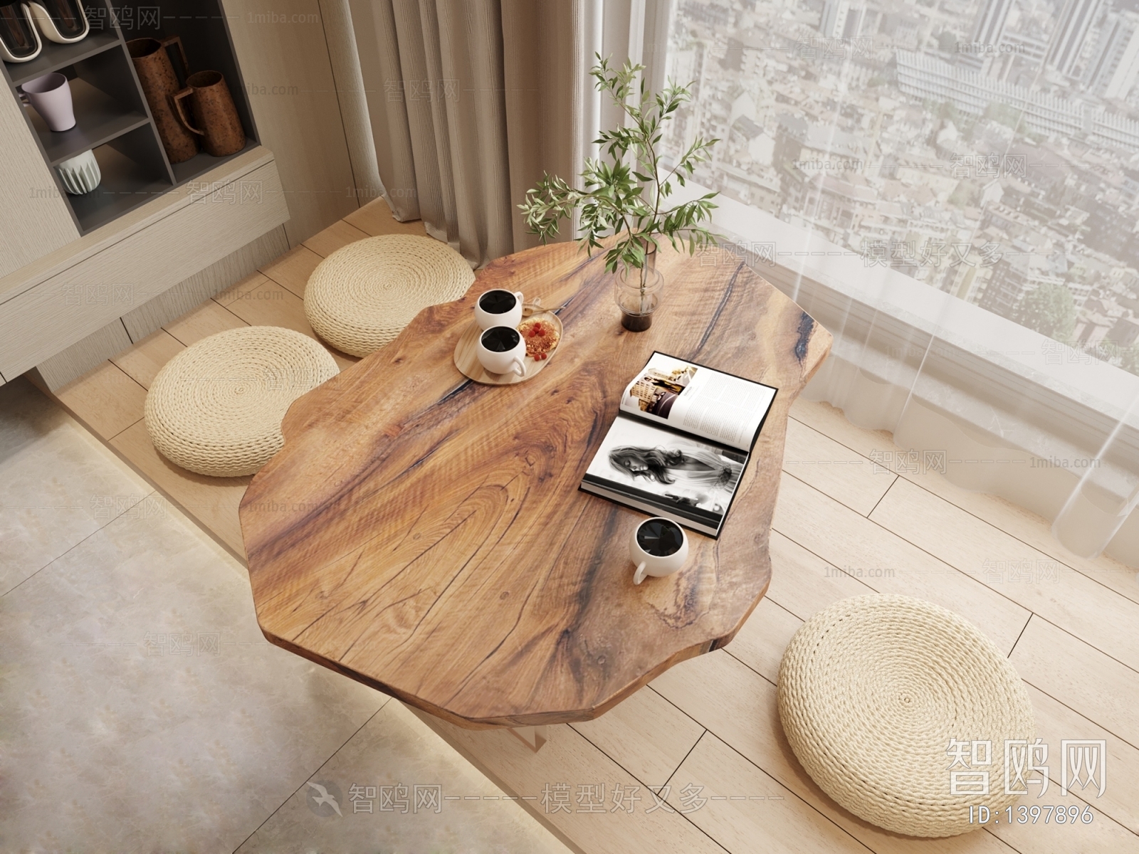 Japanese Style Tea Tables And Chairs