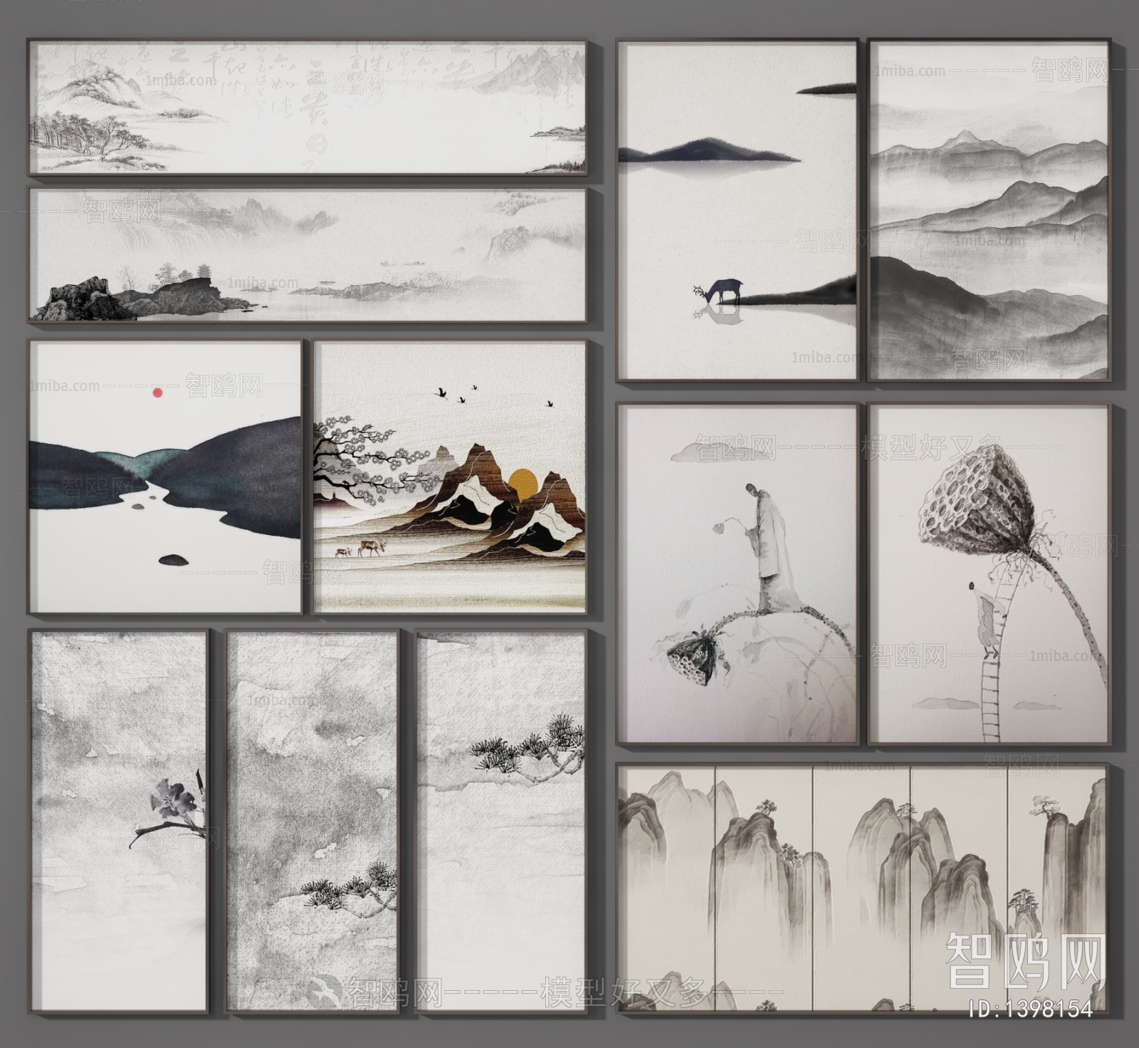 New Chinese Style Painting