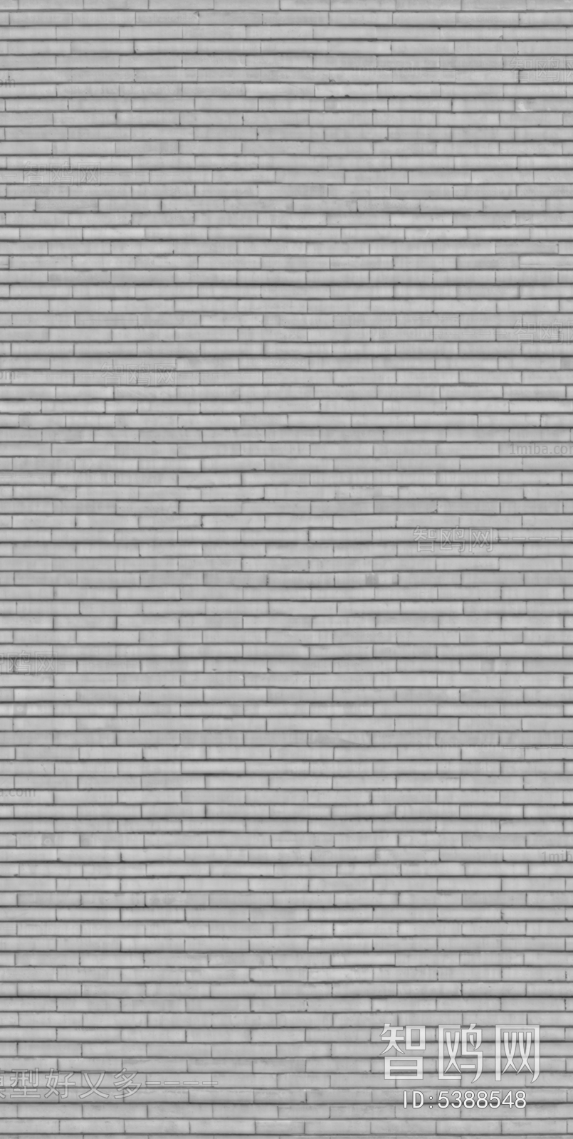 石材砖墙高光遮罩黑白凹凸贴图