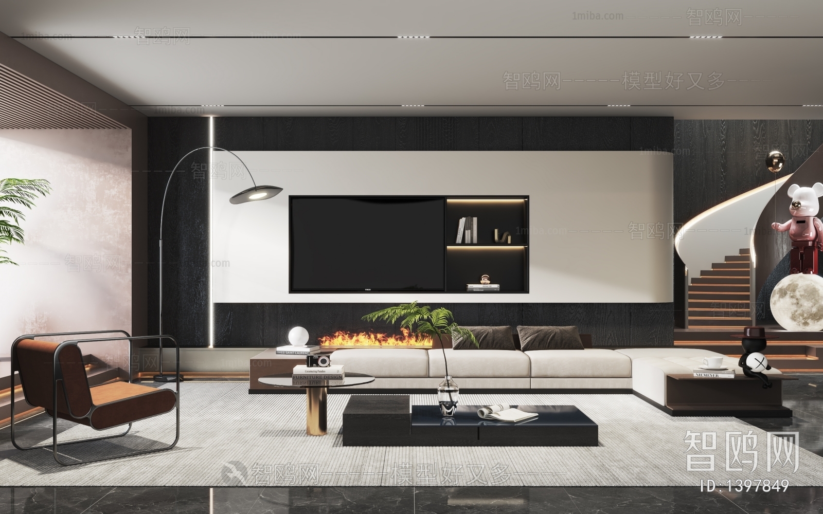 Modern A Living Room