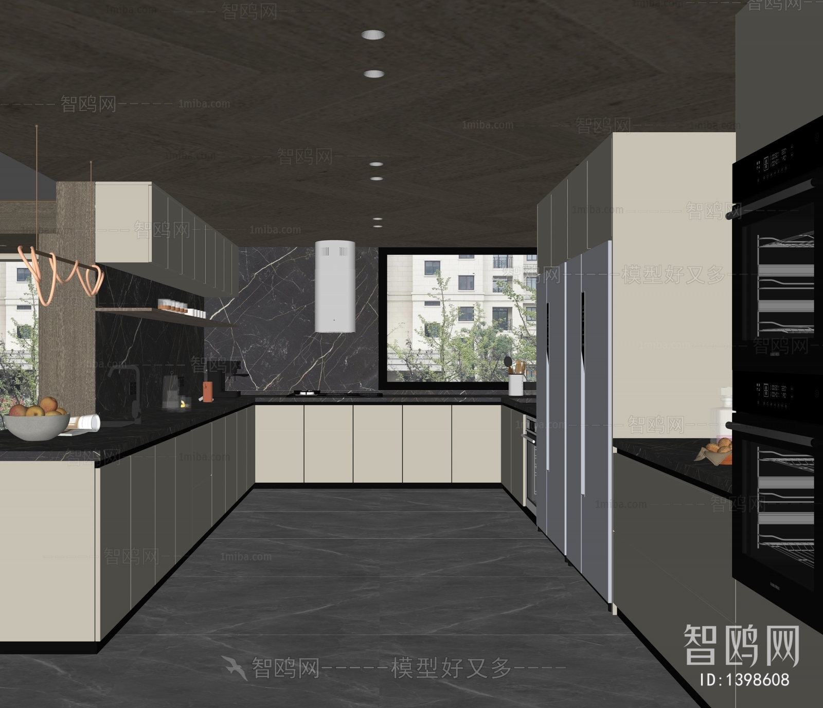 Modern Open Kitchen