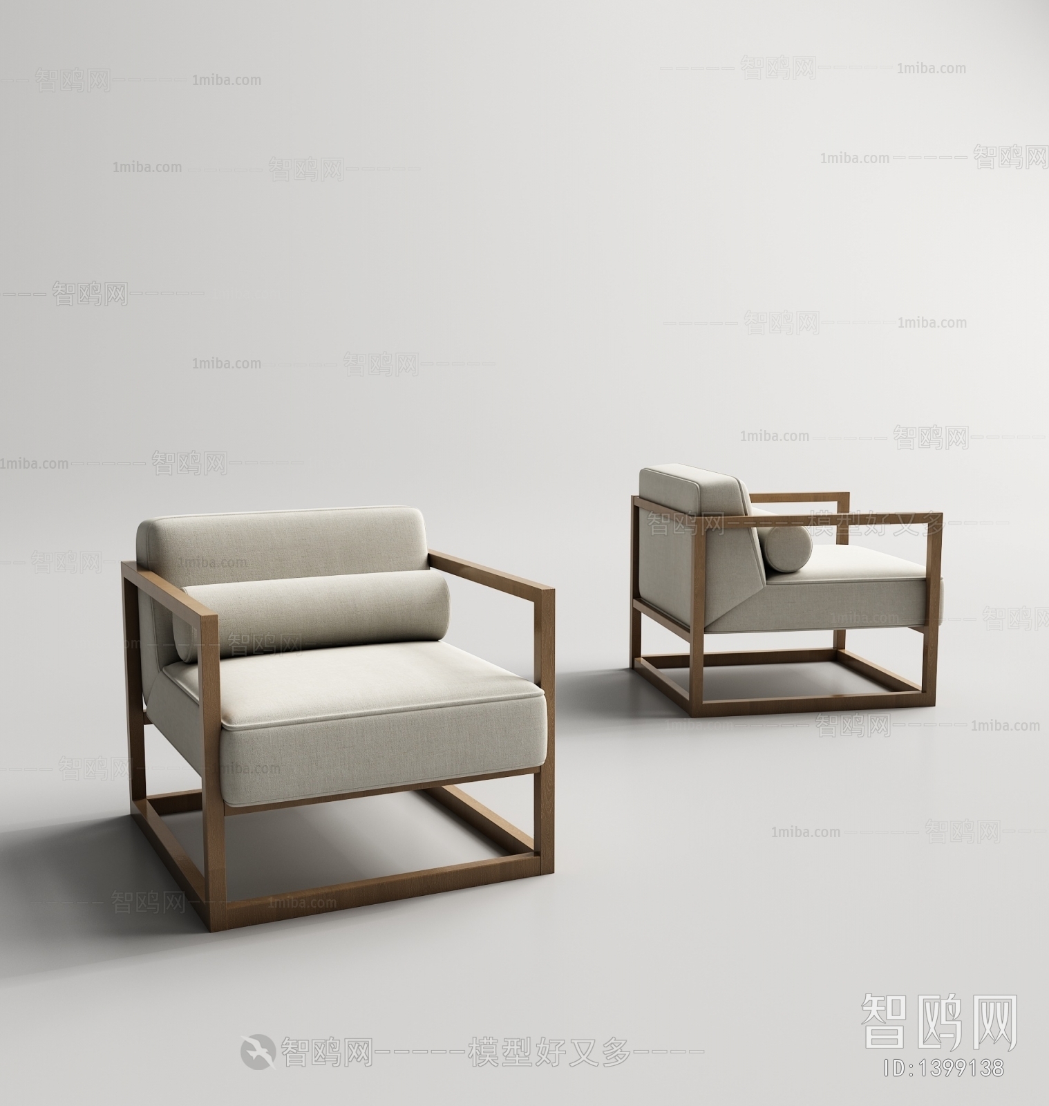 New Chinese Style Single Chair