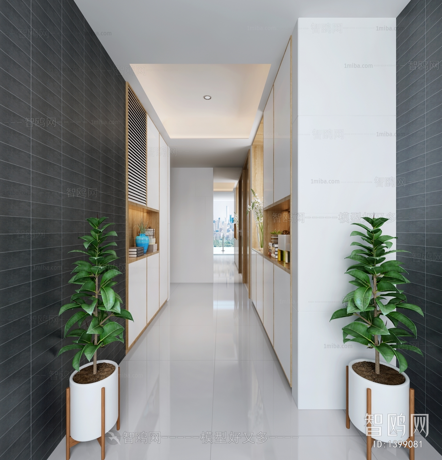 Modern Hallway