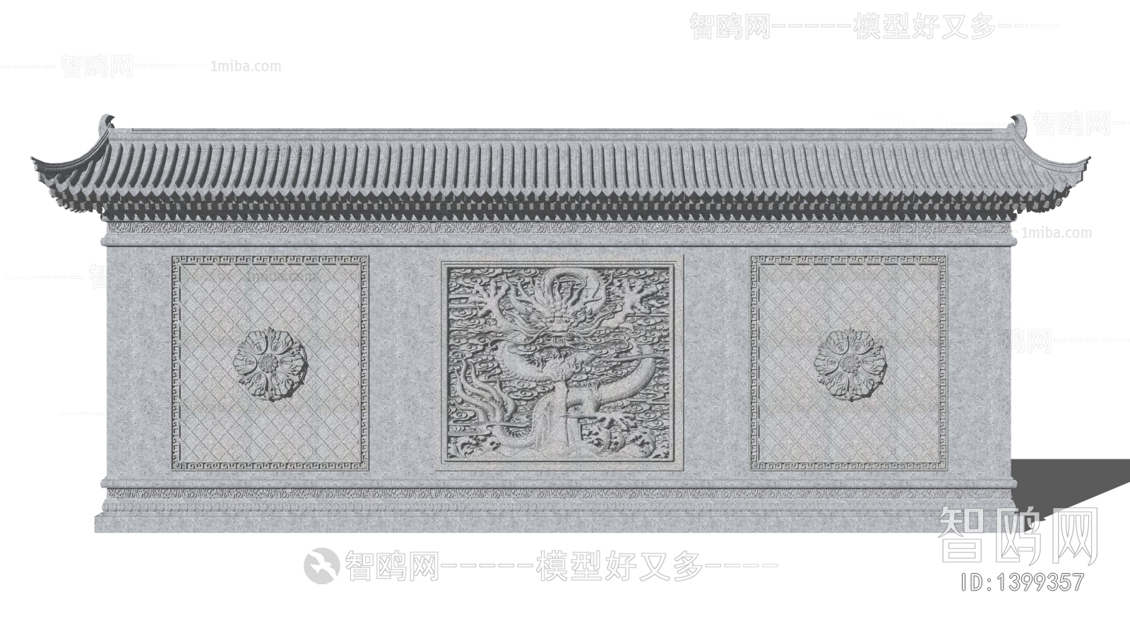 Chinese Style Building Component