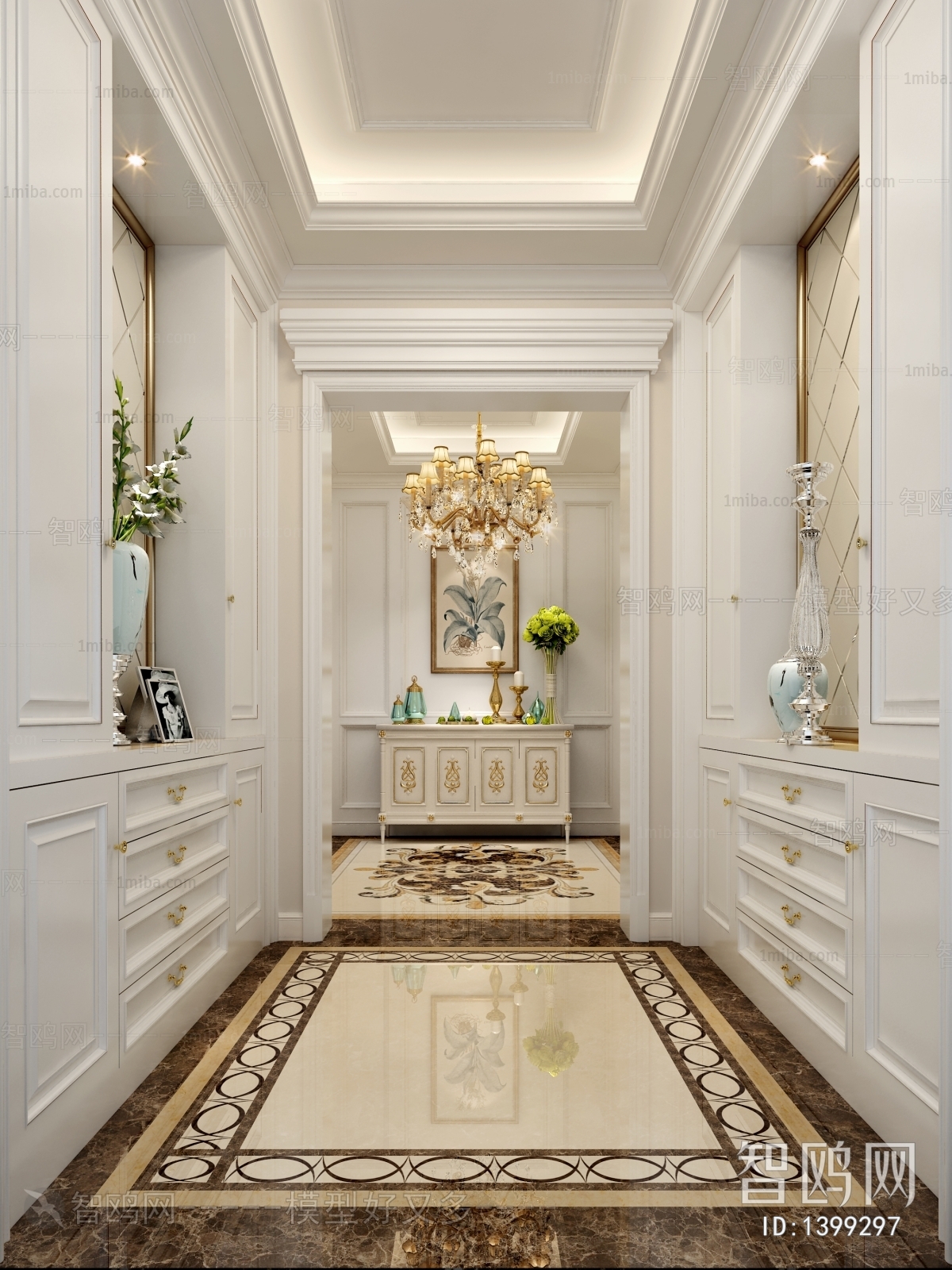 European Style Hallway