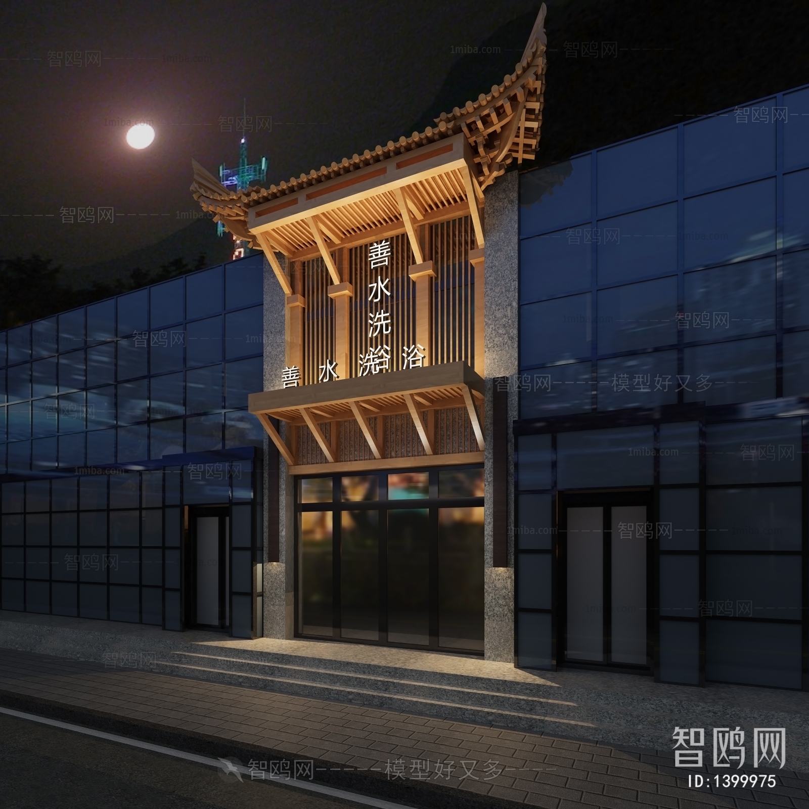 New Chinese Style Facade Element