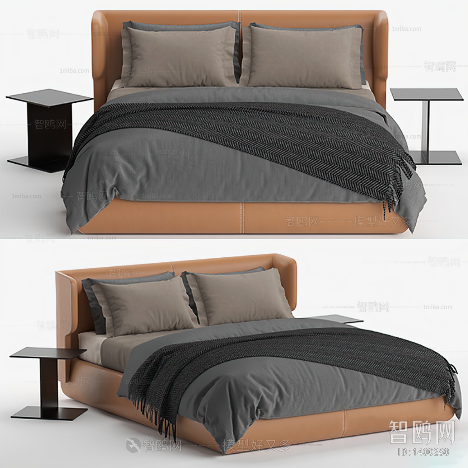 Modern Double Bed